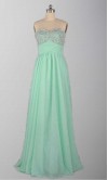 Empire Waist Sequin Lace Up Long Prom Dresses KSP266