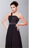 Empire Waist Single Shoulder Long Prom Gowns KSP196