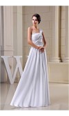 One Shoulder Oblique Wraped Long Sequin Prom Dresses KSP222