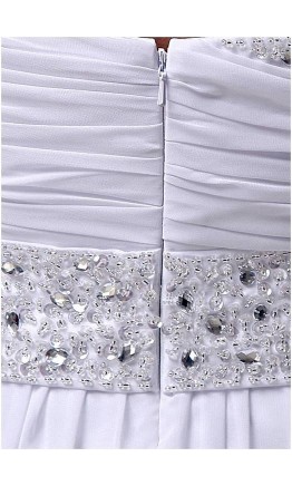 One Shoulder Oblique Wraped Long Sequin Prom Dresses KSP222