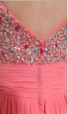 Gorgeous Spagetti Aline Sequin Long Prom Dresses KSP261