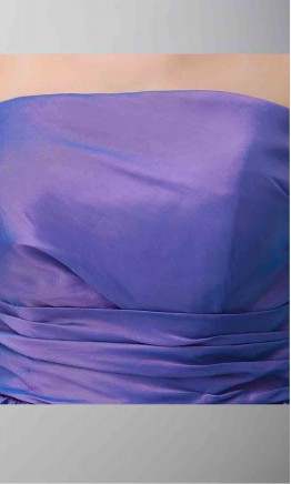 Peplum Purple Short Flounced Skirt For Prom Party KSP192