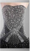 Strapless Shining Beading Tulle Ball Gowns KSP198