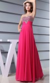 Sparkle Sweetheart Sequin Tunic Long Coral Prom Dress KSP358