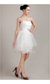 White Strapless Corset Tutu Dresses UK KSP243