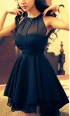 Short Sexy Illusion Slim Summer Occasion Dresses UK KSP328