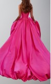 Princess Red Prom Gown Sweetheart Neckline Corset Bodice KSP682