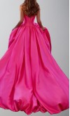 Princess Red Prom Gown Sweetheart Neckline Corset Bodice KSP682