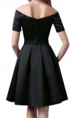 Vintage Off Shoulder LBD with Short Sleeves KSP428