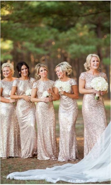 shine bridesmaid dresses