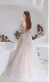 Embellished Halter Straps Long Prom Dresses With Sleeves KSP594