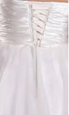 Nifty Strapless Glitter Tulle Short Homecoming Dress KSP120