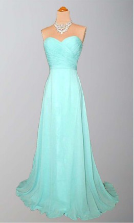 Fashionable Nipped Waist Lace Up Prom Dresses KSP173