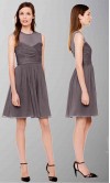 Cross Illusion Sweetheart Flirty Cocktail Bridesmaid Dresses KSP179