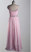 Pink Scoop Neck Long Formal Prom Dresses UK KSP252