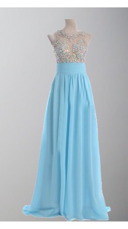 Sexy Gorgeou Lace Beading And Sequin Prom Dresses KSP280