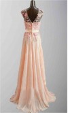 Long Floral Lace Formal Prom Dresses