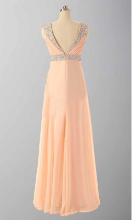 Cap Sleeves Long Prom Dresses