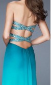 Omber Sweetheart Long Flowing Prom Dresses KSP286