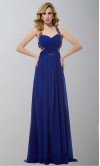 Blue Backless Cross Strap Long Prom Dresses UK KSP343