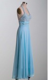 Pastel Blue Sequin Halter Long Formal Dress UK KSP349