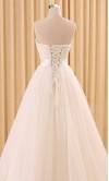 Elegant Sweetheart Long Gray Sweet 16 Dresses