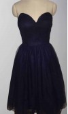 Blue Sweetheart Short Graduation Prom Dresses