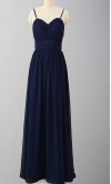 Jam Spaghetti Waisted Long Open Back Prom Dresses KSP468