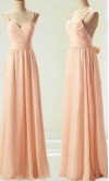 Jam Spaghetti Waisted Long Open Back Prom Dresses KSP468