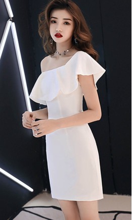 Chic minimalist short bodycon LBD and LWD cocktail dress KSP555
